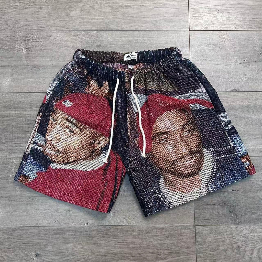 2PAC V5 TAPESTRY SHORTS-6795