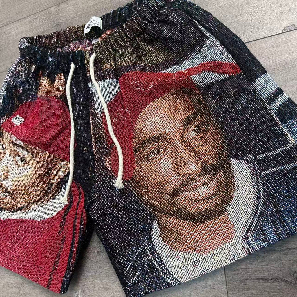 2PAC V5 TAPESTRY SHORTS-6795