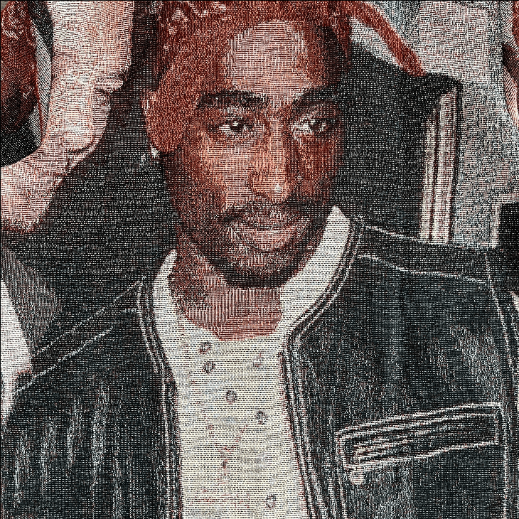 2PAC V5 TAPESTRY TEE-98263