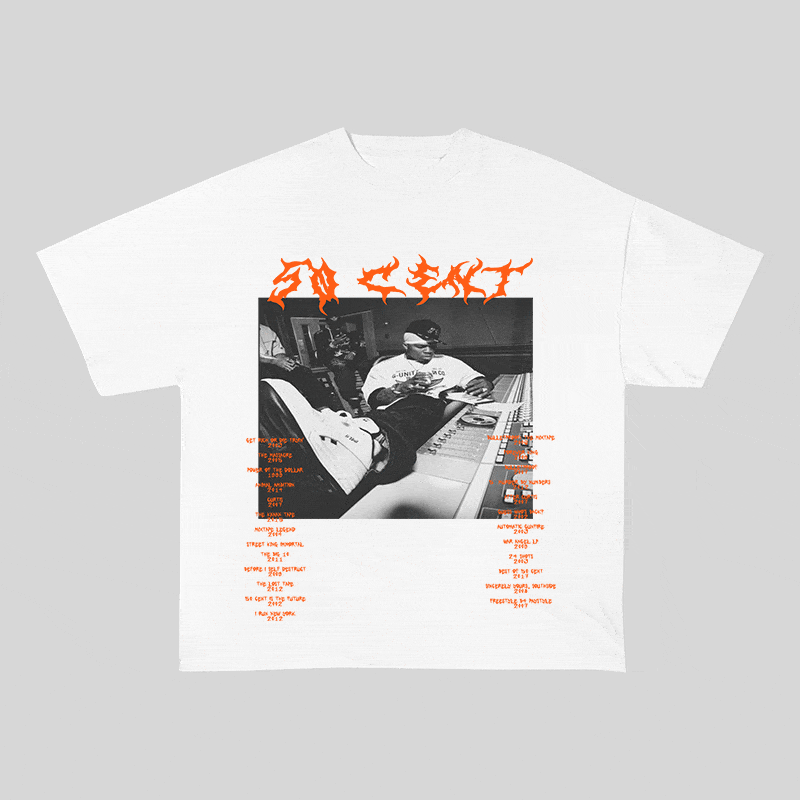 50 CENT HEAVY WEIGHT COTTON TEE-8922