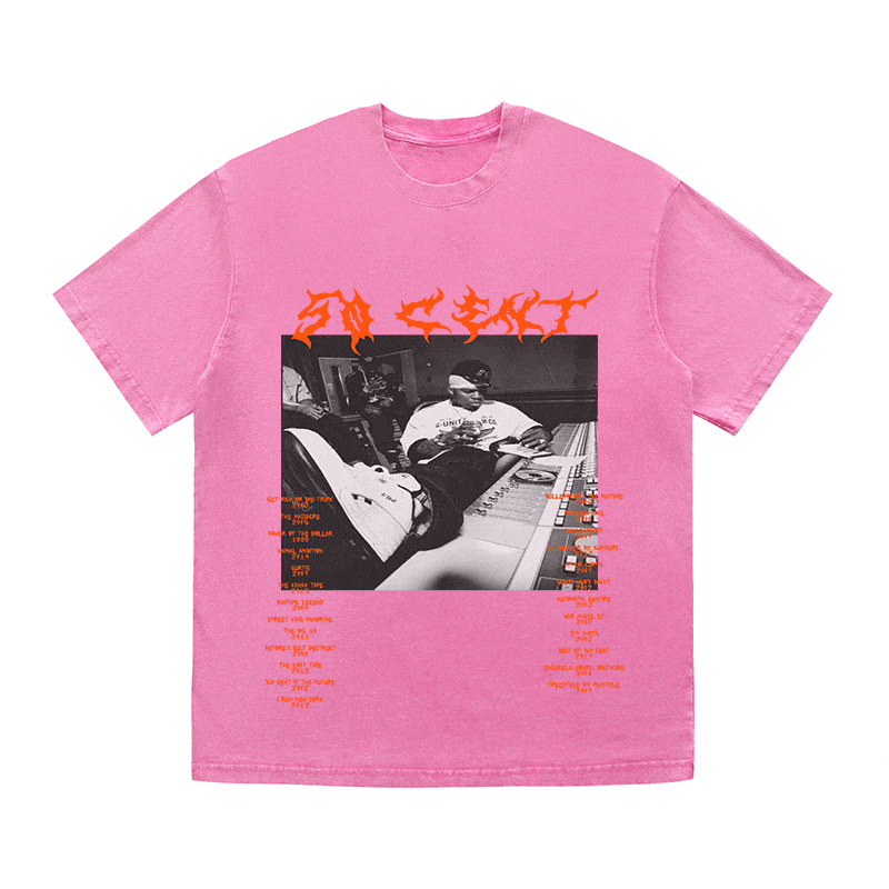 50 CENT HEAVY WEIGHT COTTON TEE-8922