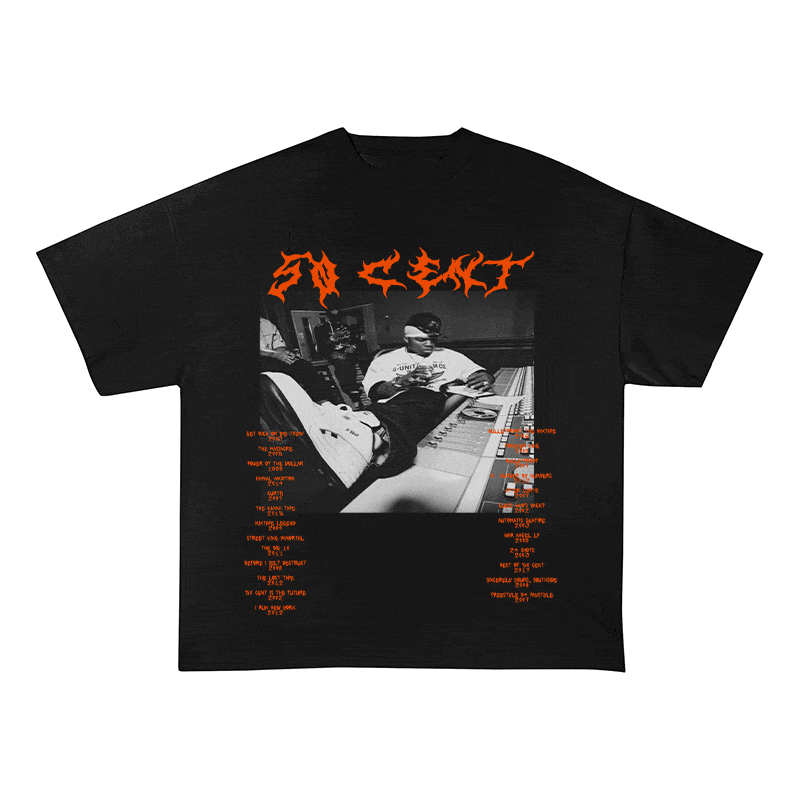 50 CENT HEAVY WEIGHT COTTON TEE-8922