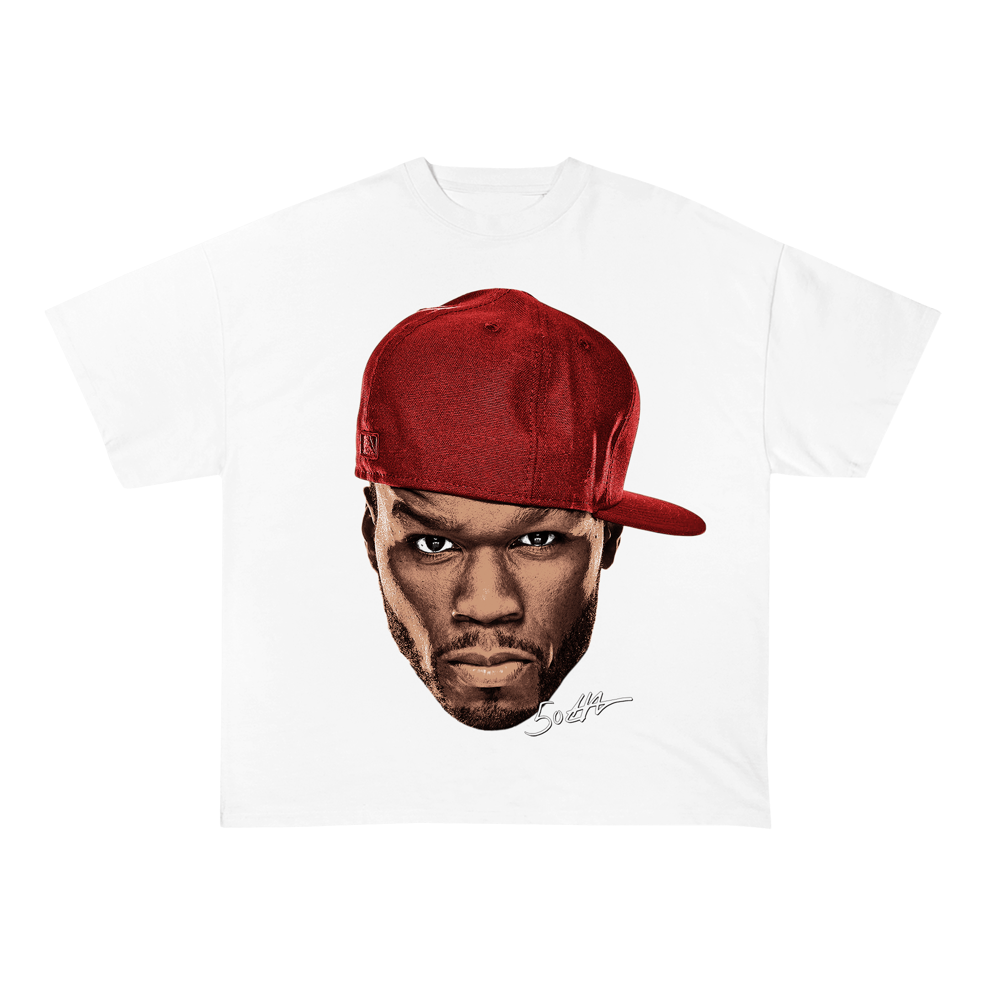 50CENT HEAVY WEIGHT COTTON TEE-8028